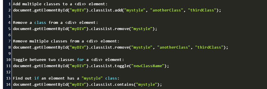 23 Javascript Classlist Remove Class