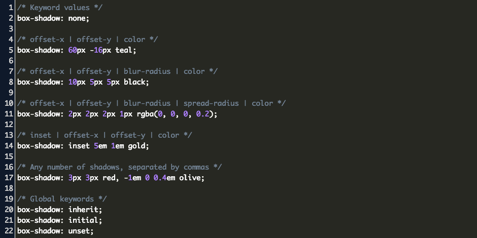 Box Shadow Css Code Example - inner box vx outer box roblox