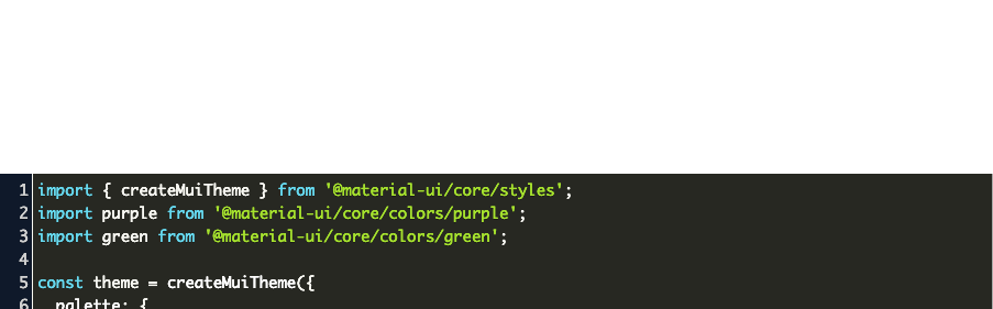 change primary color material ui css Code Example