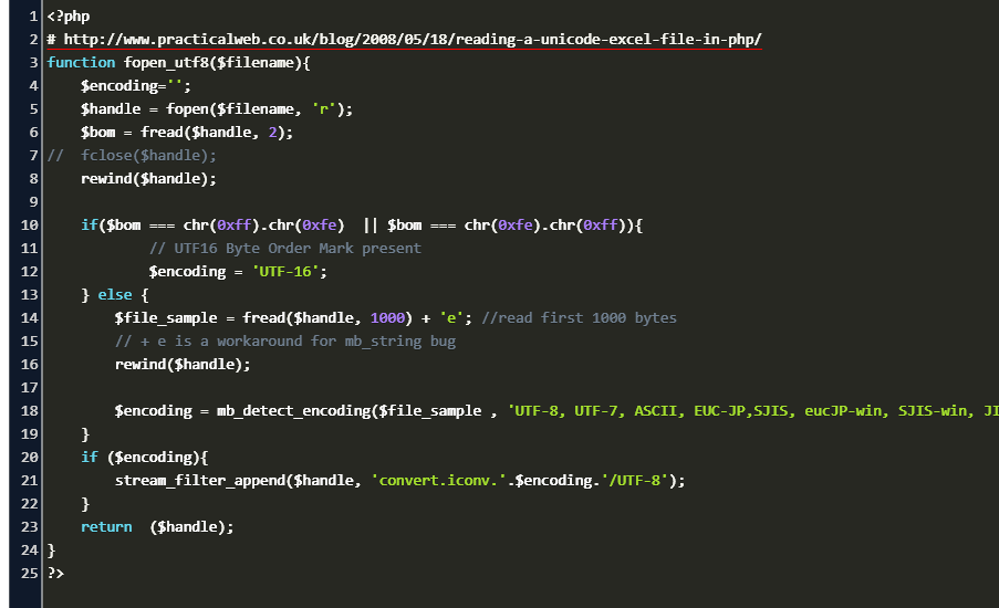 Csv File Import Encoding Error Code Example