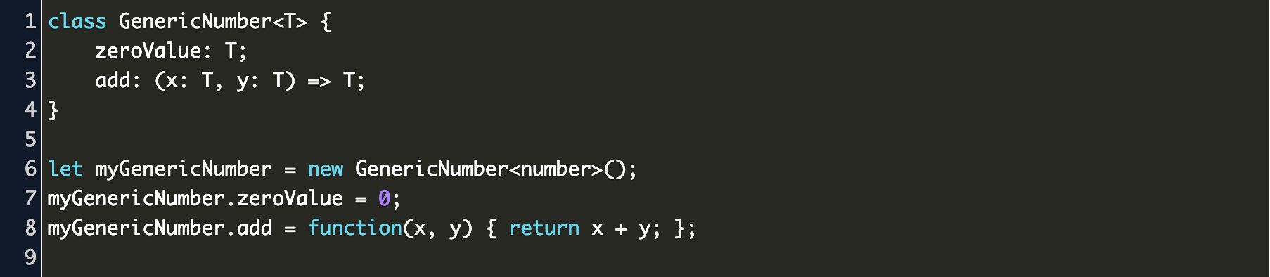generic object typescript Code Example