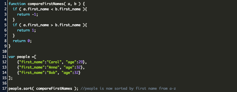 Javascript Sort Array By Object Property Code Example - roblox lua matrix
