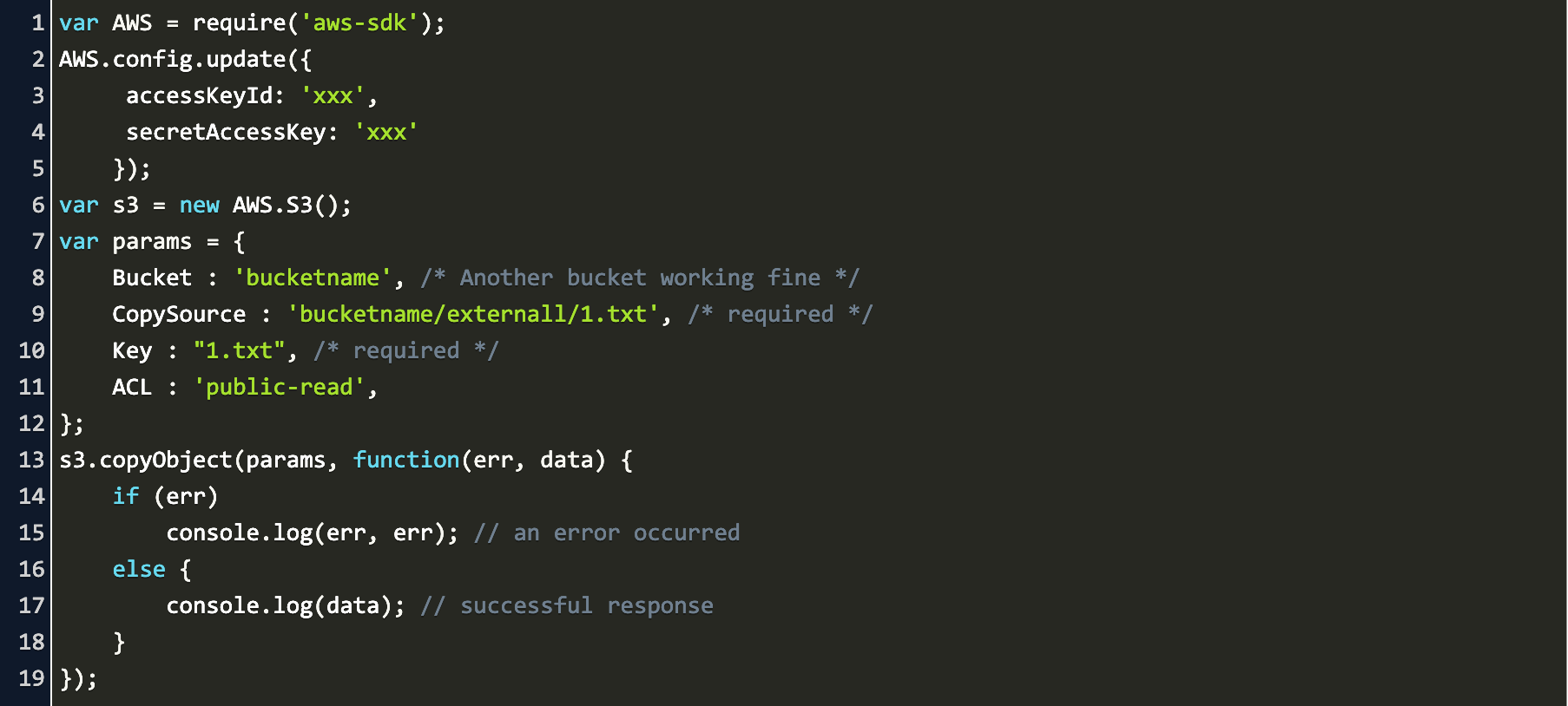 28 S3 Get Object Javascript