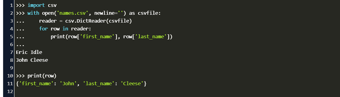 Python Csv Dictwriter Code Example