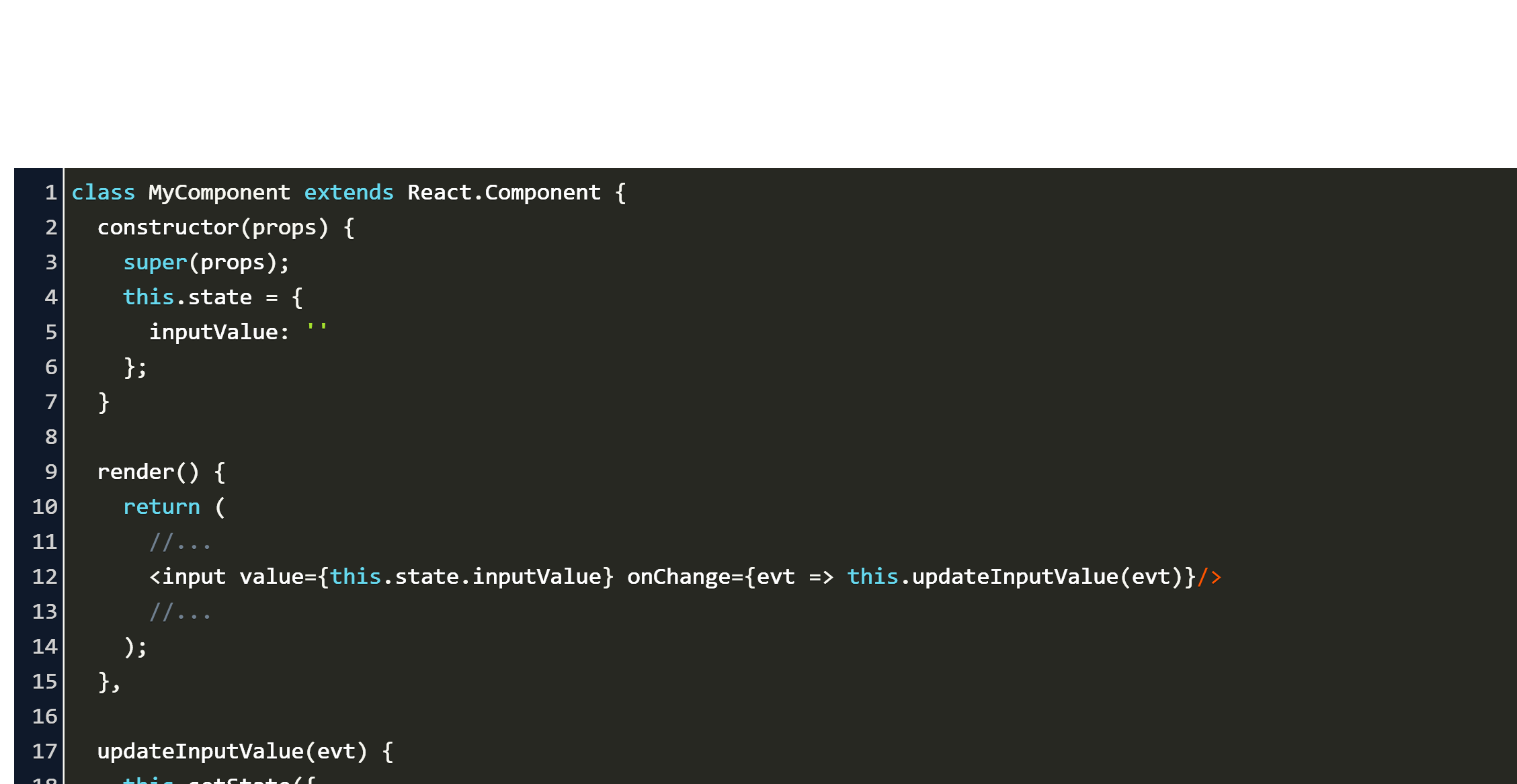 Input onchange JAVASCRIPT. React code example. React js code. React js код. Script input