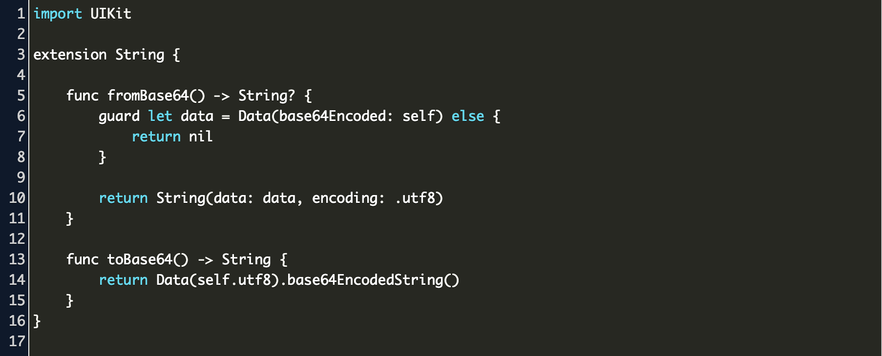 Swift String Decoding To Base64 Code Example - httpencode roblox lua